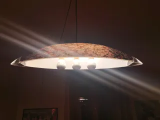 Lampadario Barovier e Toso in vetro di Murano