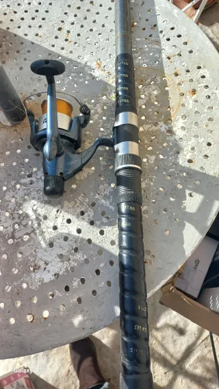 Canna da pesca con mulinello