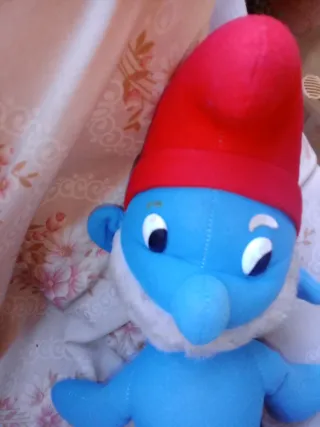 Peluche Papá Pitufo Antiguo