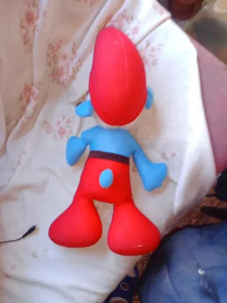 Peluche Papá Pitufo Antiguo