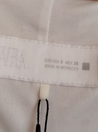 Vestido largo punto crochet blanco