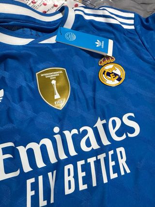 Camiseta Real Madrid Adidas Azul