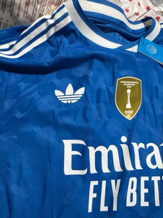 Camiseta Real Madrid Adidas Azul