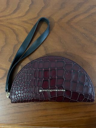 Monedero Adolfo Dominguez Piel Cocodrilo