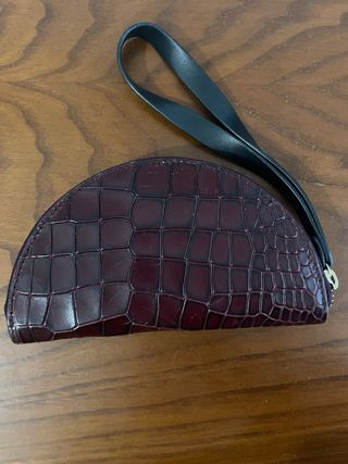 Monedero Adolfo Dominguez Piel Cocodrilo