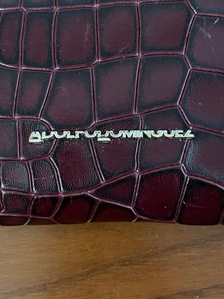 Monedero Adolfo Dominguez Piel Cocodrilo