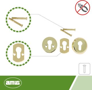 Amig - Escudo de Seguridad Antimordaza para Cerrad