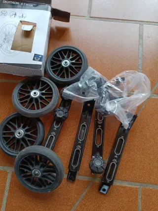 2 juegos ruedines Decathlon Btwin