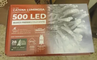 Catena Luminosa 500 LED Bianco Freddo white