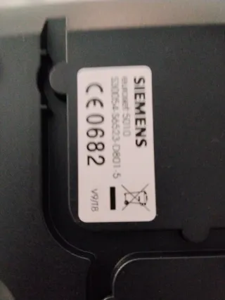 Teléfono Siemens Euroset 5010 Negro