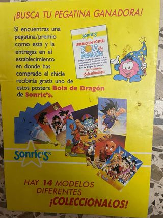 Álbum Cromos Dragon Ball Sonrics