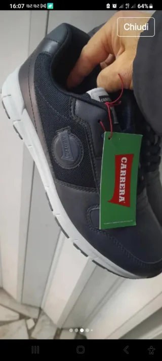 Sneakers Carrera Blu/Bianco Taglia 43