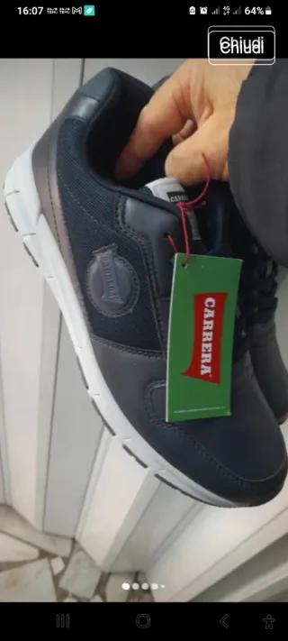 Sneakers Carrera Blu/Bianco Taglia 43