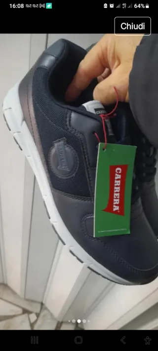 Sneakers Carrera Blu/Bianco Taglia 43