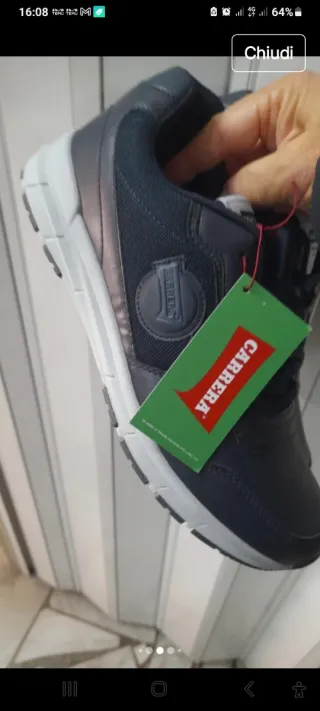 Sneakers Carrera Blu/Bianco Taglia 43