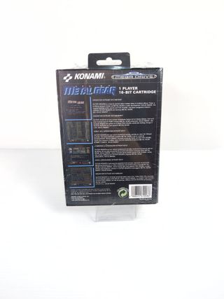 Metal Gear Sega Mega Drive Nuovo Sigillato