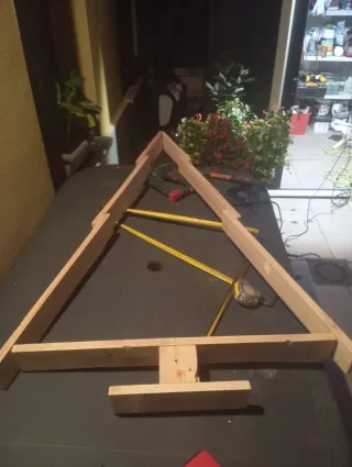 Decoración Navidad Madera Hecha a Mano