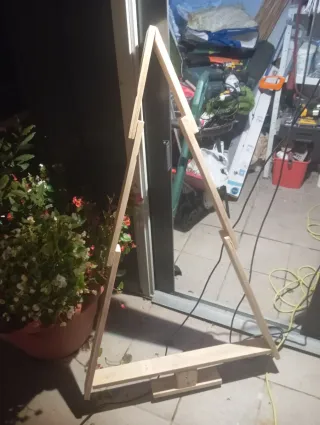Decoración Navidad Madera Hecha a Mano