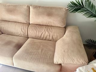 Sofá 3 plazas reclinable extensible