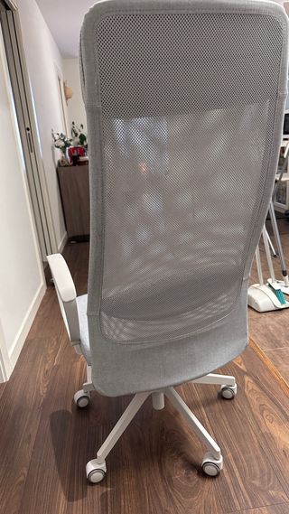 Silla de oficina Ikea Markus gris silla escritorio