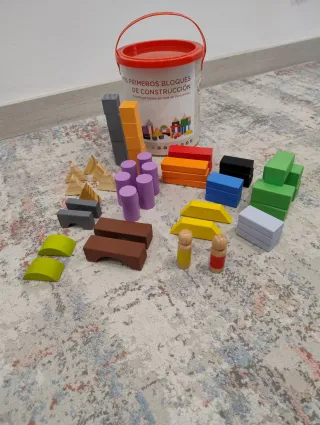 Construcciones de madera para niños