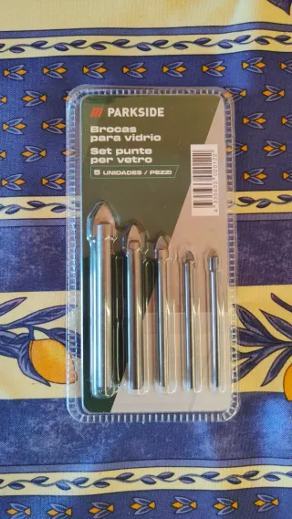 Brocas para vidrio Parkside (5 uds)