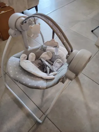 Mini columpio/mecedora plegable bebé