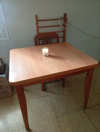 Mesa de comedor extensible madera
