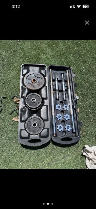 Kit Pesas 50kg Decathlon