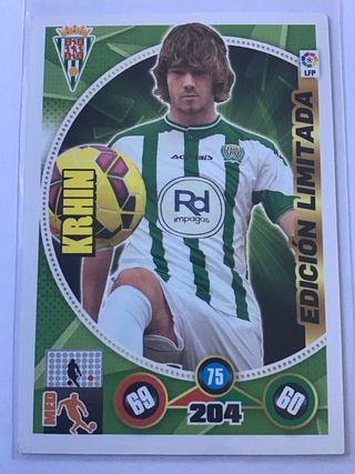 Adrenalyn XL 2014 E.L. Krhin