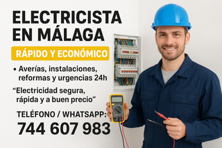 ELECTRICISTA PROFESIONAL EN MALAGA