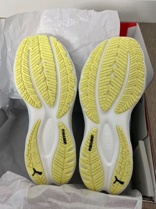 Zapatillas Puma Velocity Nitro 4 Wns Azul/Amarillo