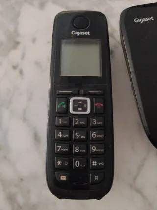 Teléfono Inalámbrico Gigaset A510 Negro