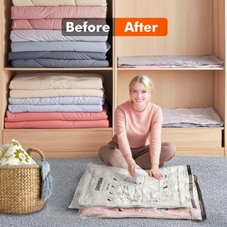 GRIFEMA 6 Piezas Bolsas de Almacenamiento al Vacío