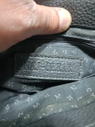 Borsa Naj-Oleari mano/tracolla nera