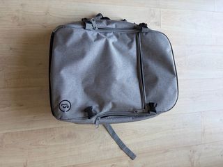 Mochila cabina tipo maleta gris