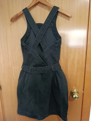 Peto vaquero negro  Zara talla M