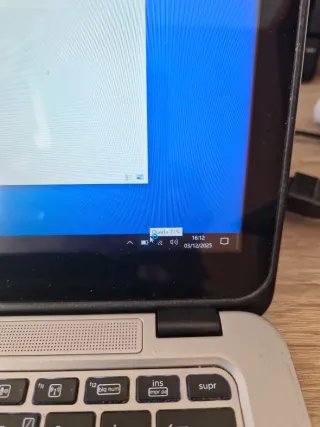 Portátil HP Plata Táctil