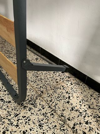 Somier plegable con patas + colchon