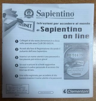Sapientino Bambina 3-6 anni