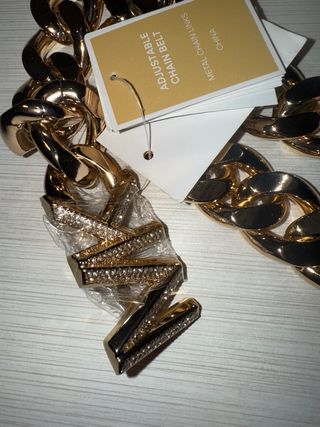 Cinturón Cadena Michael Kors Dorado