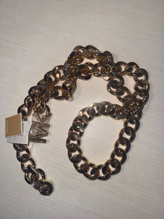 Cinturón Cadena Michael Kors Dorado