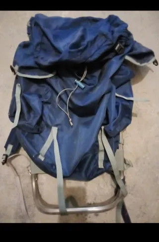 Mochila Alpinismo Vintage Roja