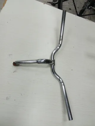 Manillar y potencia bicicleta paseo/fixie