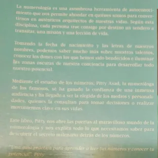 Libro sobre Numerologia