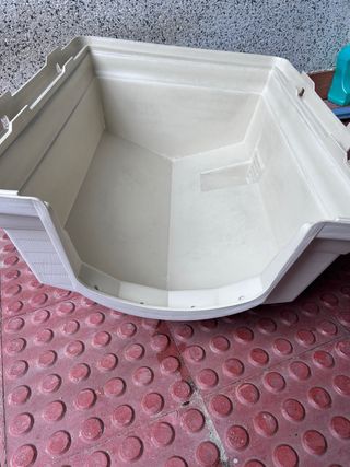 Caseta para perro de plástico