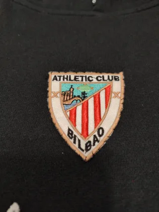 Sudadera Athletic Club Bilbao Negra y Roja