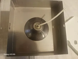 Applique vintage anni 70 vetro e metallo