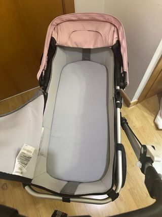 Bugaboo Cochecito Bebé Rosa y Gris