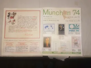 Album Panini München 74 FIFA World Cup